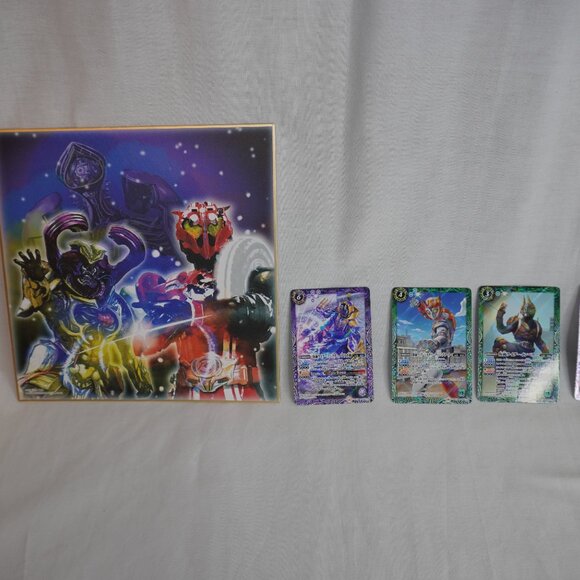 Kamen Rider W Lot - Cyclone Joker - Bandai Figure Japan Anime Tokusatsu Cards - Picture 6 of 10